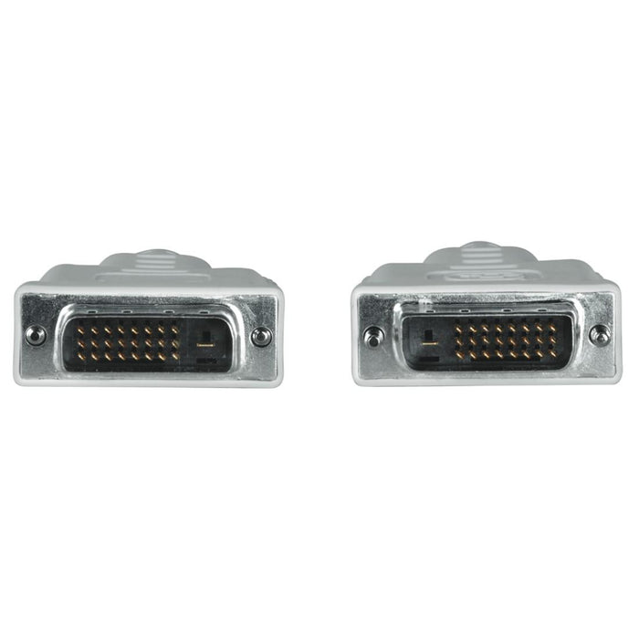 Cable HAMA 200931, DVI male - DVI male, 1.5 m, Grey