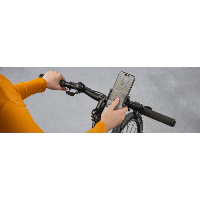 HAMA Bicycle Mobile Phone Holder, "Strong", 360 Degree Rotating
