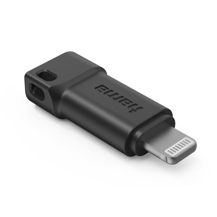 HAMA USB-C adapter to Apple Lightning Plug, black