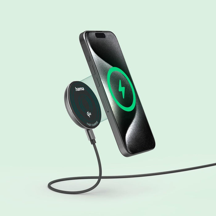 Hama Wireless Qi2 Charger, 15 W