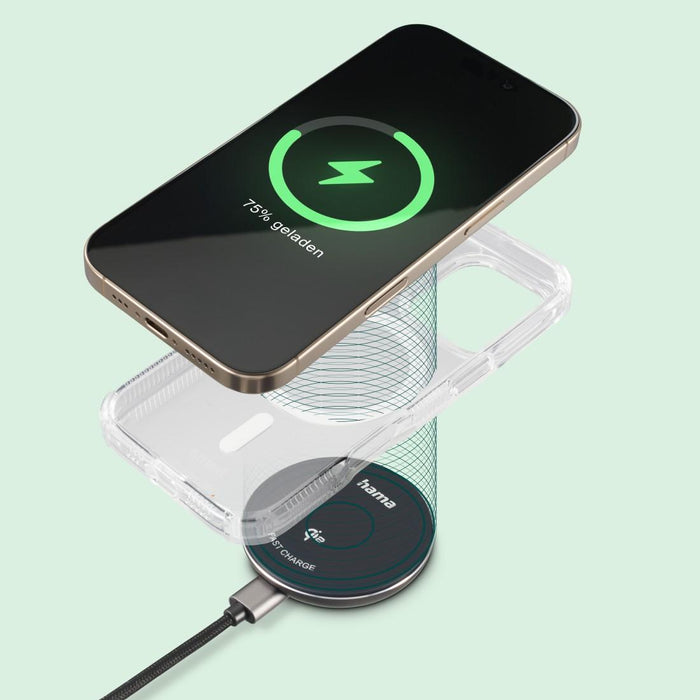 Hama Wireless Qi2 Charger, 15 W