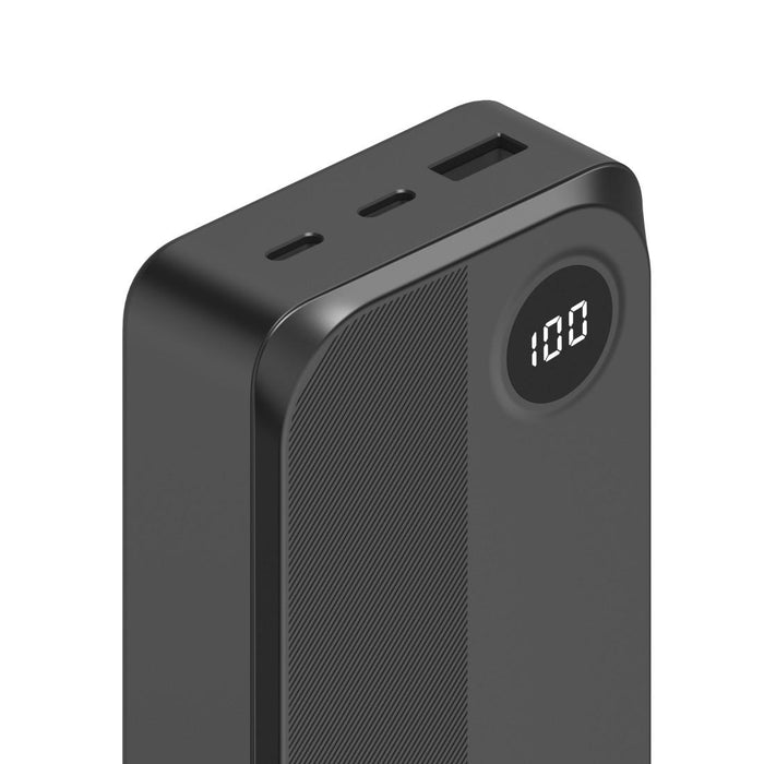 HAMA External battery 20000 mAh, 3 outputs: 2 x USB-C, 1 x USB-A, black