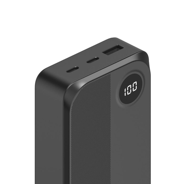 HAMA External battery 20000 mAh, 3 outputs: 2 x USB-C, 1 x USB-A, black