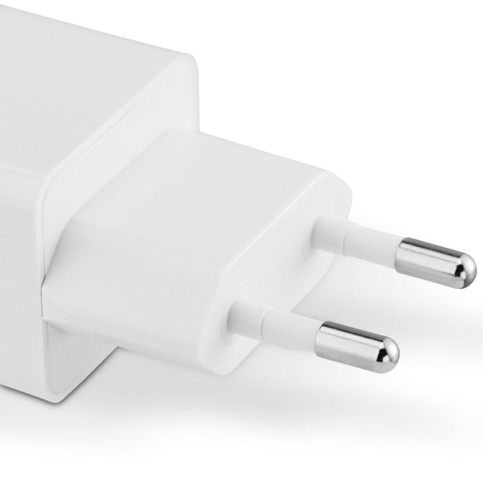 HAMA Fast mini charger 1x USB-C, 1x USB-A, PD, 20 W, white