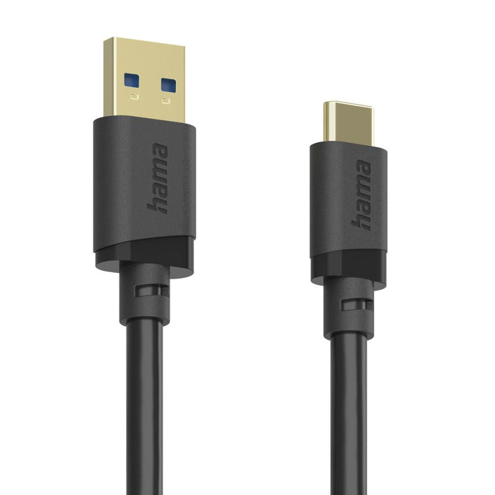 Cable USB-C - USB-A male, USB 3.2 Gen 1, 0.75m, 5Gbit/s