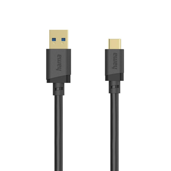 Cable USB-C - USB-A male, USB 3.2 Gen 1, 0.75m, 5Gbit/s