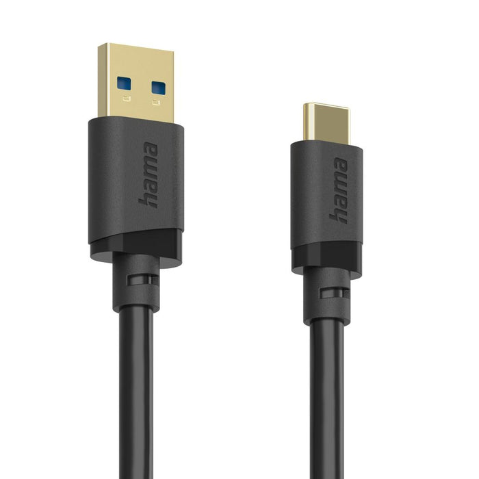 Cable USB-C - USB-A male, USB 3.2 Gen 1, 0.75m, 5Gbit/s