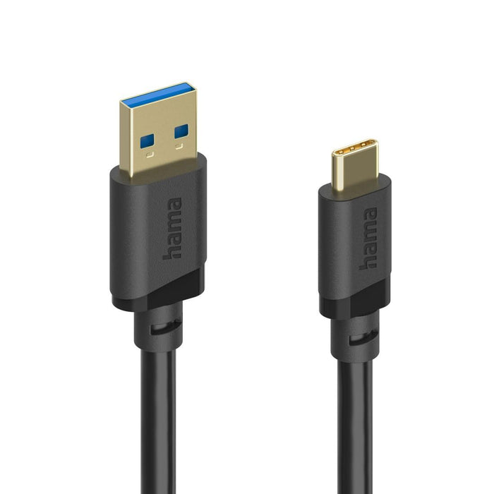Cable USB-C - USB-A male, USB 3.2 Gen 1, 0.75m, 5Gbit/s