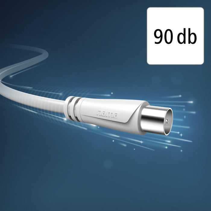 HAMA Coaxial antenna cable, 5 m, 90 dB