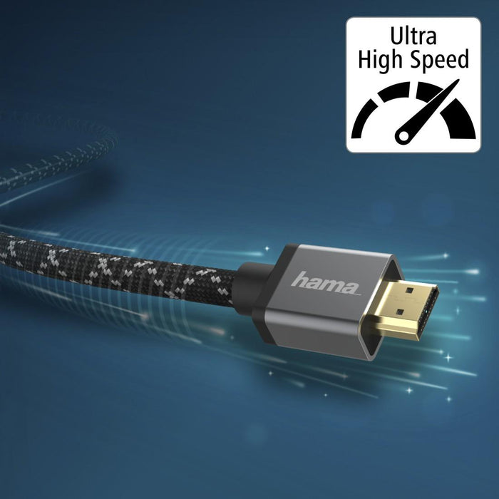 HAMA Cable Ultra High Speed HDMI - HDMI, 8K, 5.0 m, 48Gbit/s, certified