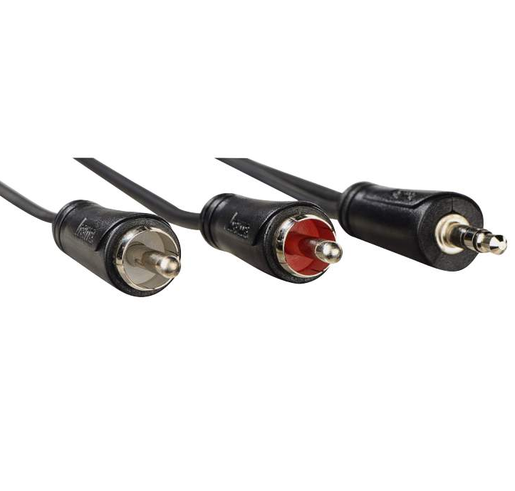 Audio cable 3.5 mm jack, 5.0 m, HAMA-205112