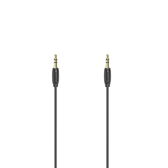 HAMA Audio cable, 3.5 mm jack - stereo, gold-plated, ultra-thin, 1.5 m