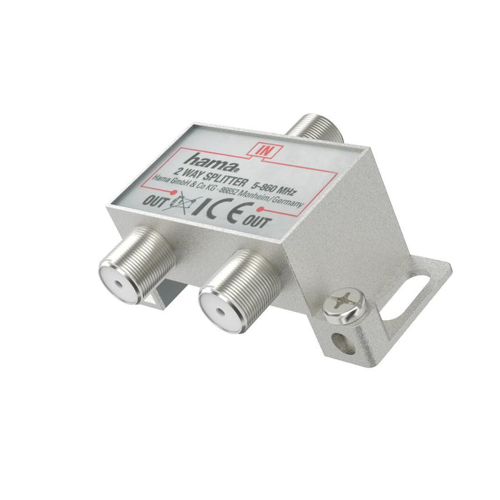 HAMA Coaxial splitter, 2 x outputs, broadband