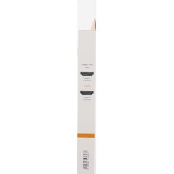 Cable HAMA 205243, HDMI male - HDMI male, 8K, 48GB/s, Ethernet, 3 m, Posl. connectors, Black