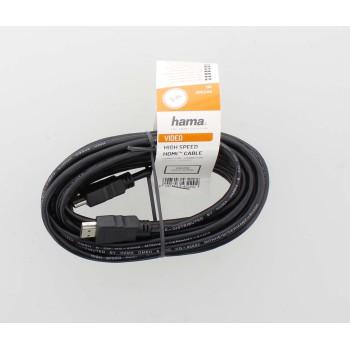 Cable HAMA 205244, HDMI male - HDMI male, 10Gbit/s, 1080p, 5 m, Shielded