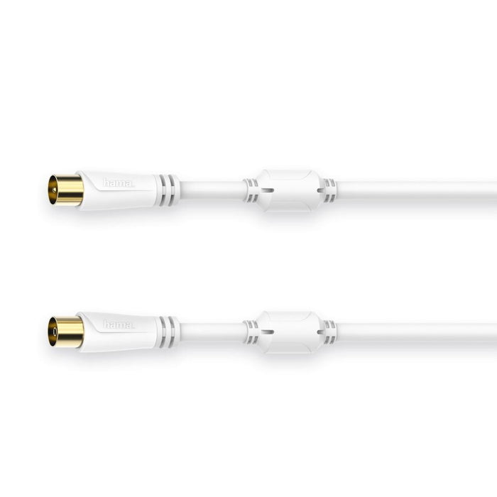 HAMA Coaxial antenna cable, gold-plated, 1.5 m, 100 dB