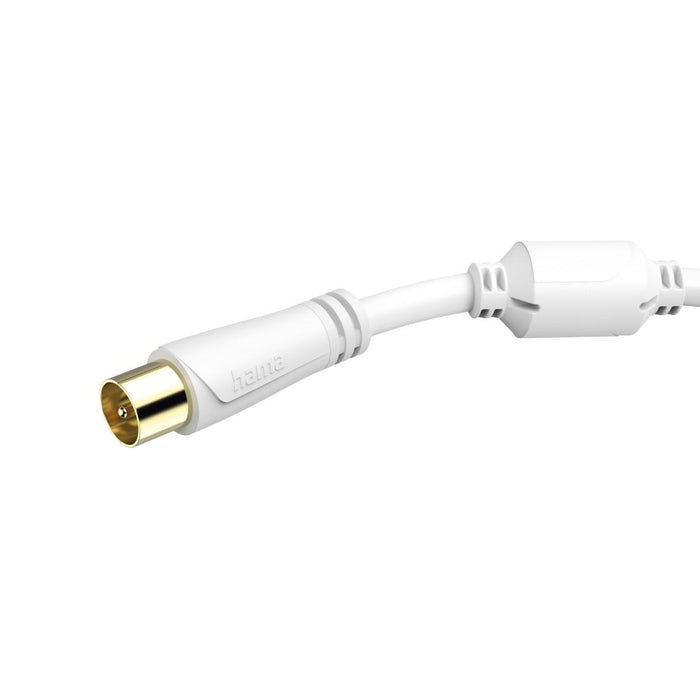 HAMA Coaxial antenna cable, gold-plated, 3.0 m, 100 dB