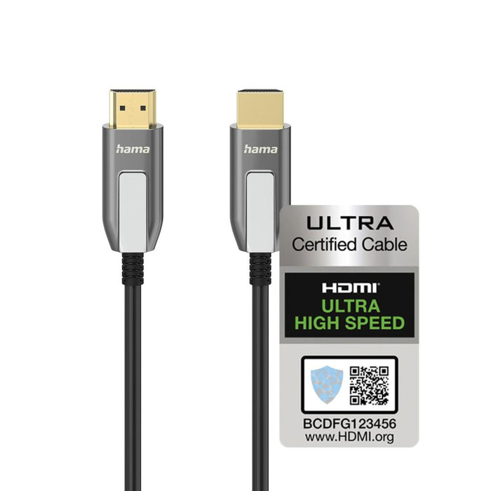 Cable HAMA Ultra High Speed HDMI - HDMI, 8K, 10.0 m, 48Gbit/s, certified