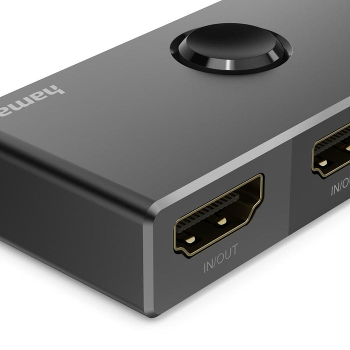HAMA Switch / switch 8K-HDMI™ "bidirectional", 1 In 2 Out/2 In 1 Out
