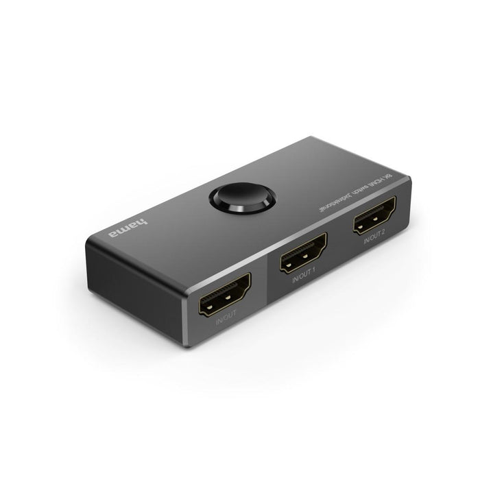 HAMA Switch / switch 8K-HDMI™ "bidirectional", 1 In 2 Out/2 In 1 Out