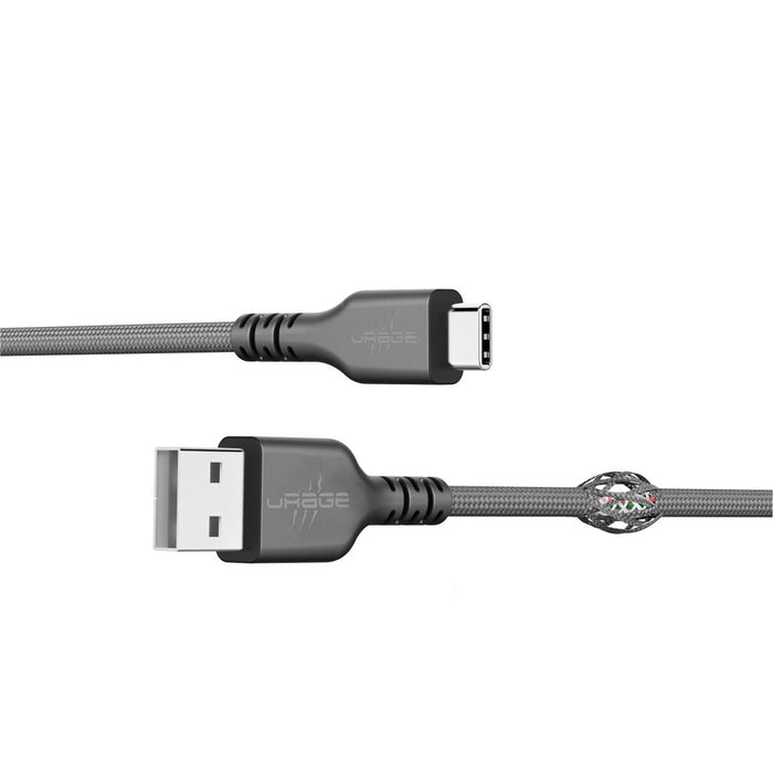 HAMA uRage USB uFlex cable, USB-A - USB-C, 2.20 m, black