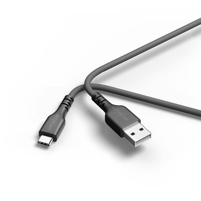 HAMA uRage USB uFlex cable, USB-A - USB-C, 2.20 m, black