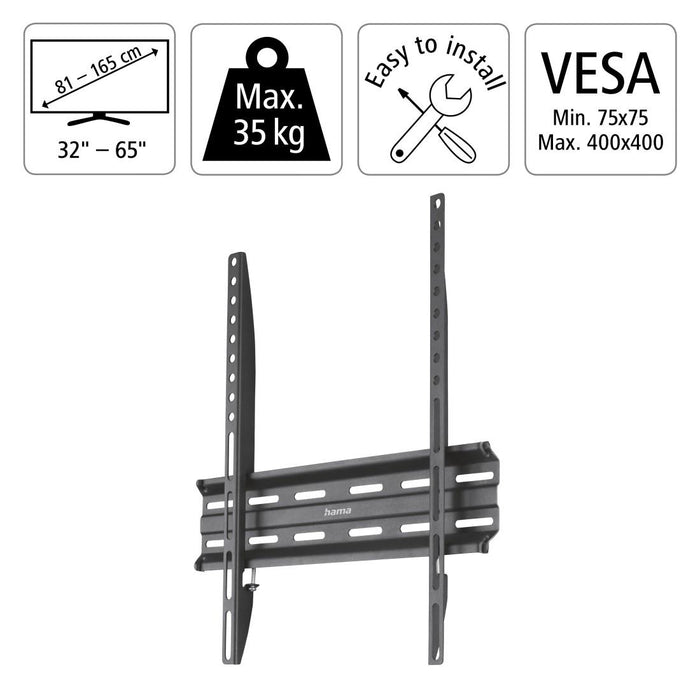 Wall mount for TV, FIX, 65", 220809