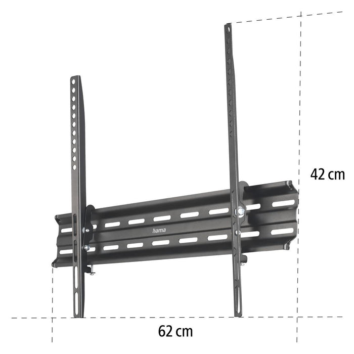 Wall mount for TV, FIX, black, 600x400, 190 cm (75"), 220814