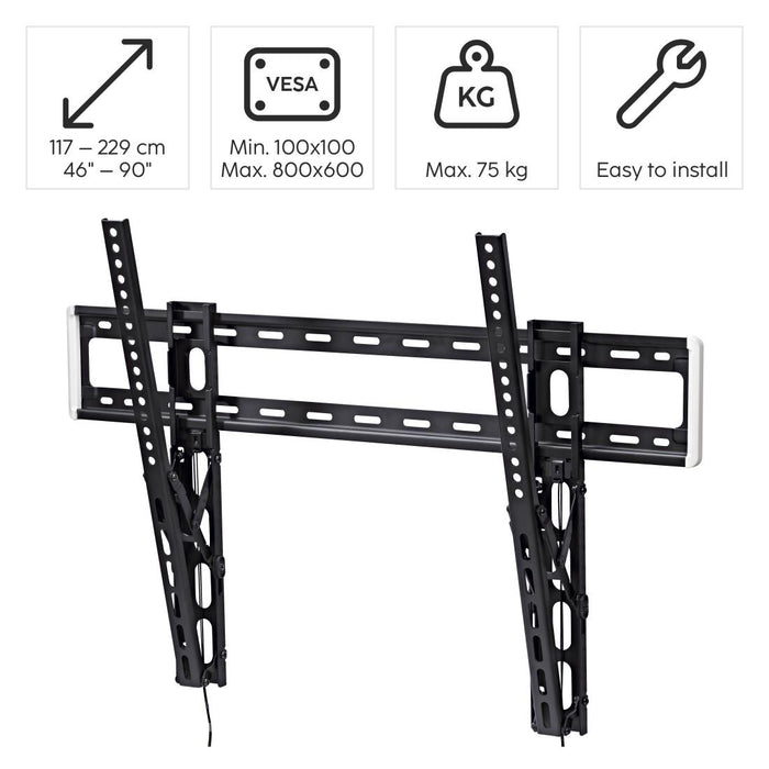 Hama TV wall mount, 254 cm (100") up to 75 kg, 220818