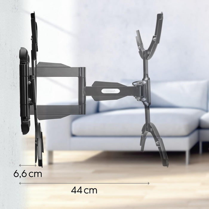 TV stand Hama FULLMOTION, 229 cm (90") up to 50 kg, fully mobile, 220837