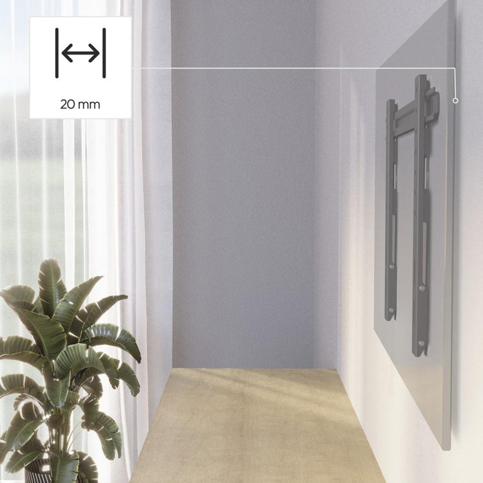 TV wall mount Hama TILT "Ultraslim", 229 cm (90"), 220846