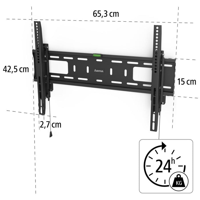TV wall mount, 229 cm (90") up to 50 kg, anti-theft