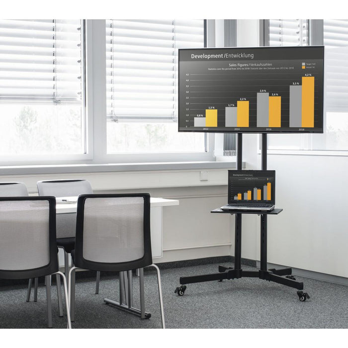 HAMA Mobile stand for TV Trolley, up to / 75", 220874