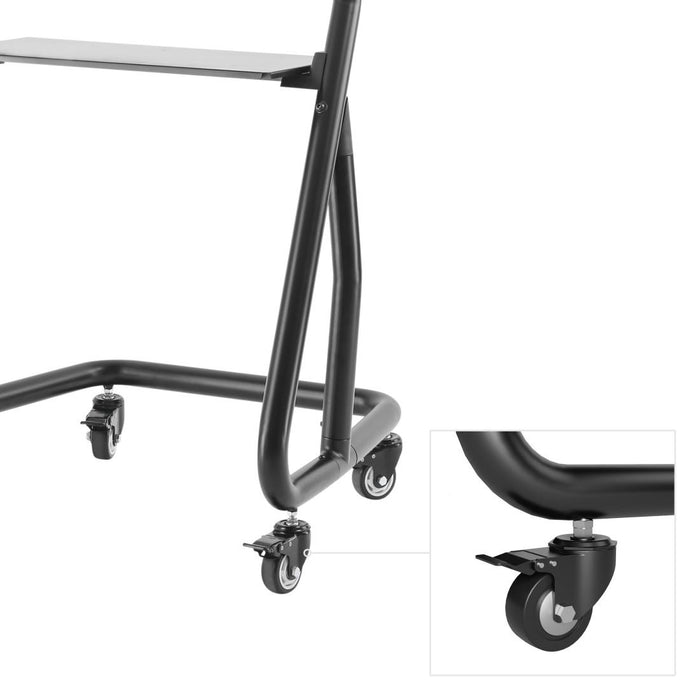 HAMA Metal TV stand, Trolley, 254 cm (100"), 220875