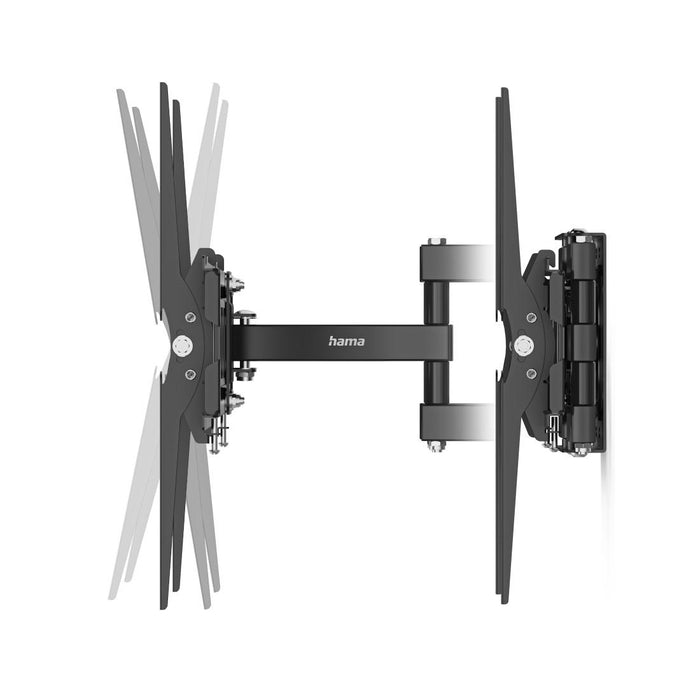 HAMA TV wall mount, 216 cm (85”), up to 50 kg, swivel, tilt, pull-out