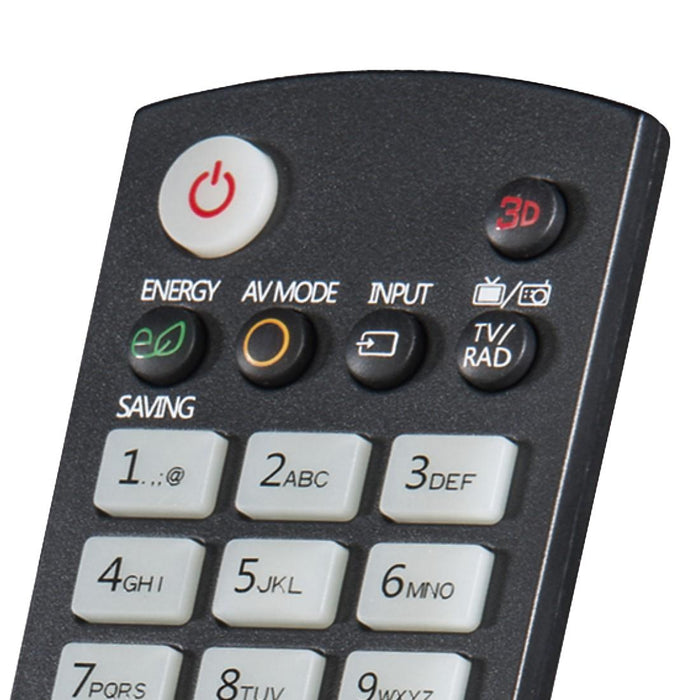 HAMA Universal remote for LG TV, Illuminated buttons, learnable