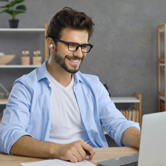 HAMA Bluetooth headphones "Freedom Buddy II", True Wireless, White