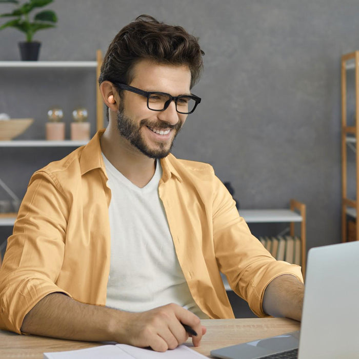 HAMA Bluetooth headphones "Freedom Buddy II", True Wireless, Orange