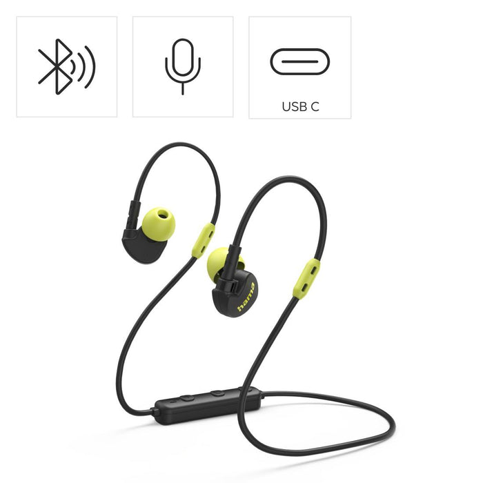 HAMA Bluetooth headphones, sports, "Freedom Athletics III", microphone, black