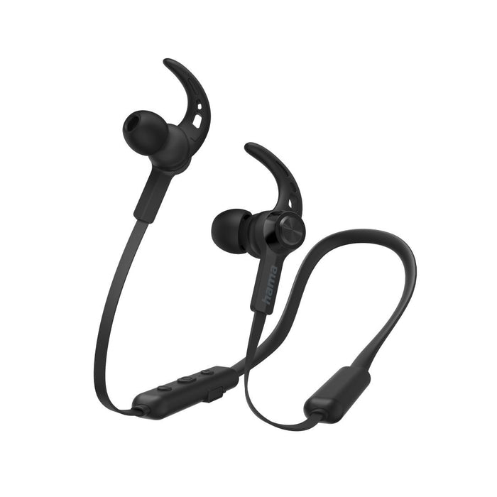 HAMA Bluetooth headphones, sports, "Freedom Neck III", microphone, black