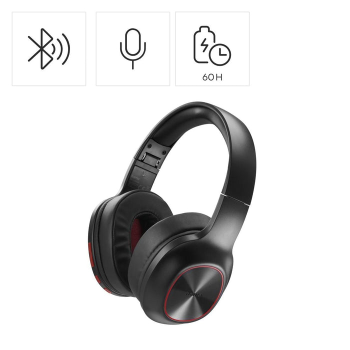 HAMA Bluetooth Headphones "Spirit Calypso III", Over-Ear, Bass Boost, Foldable, black