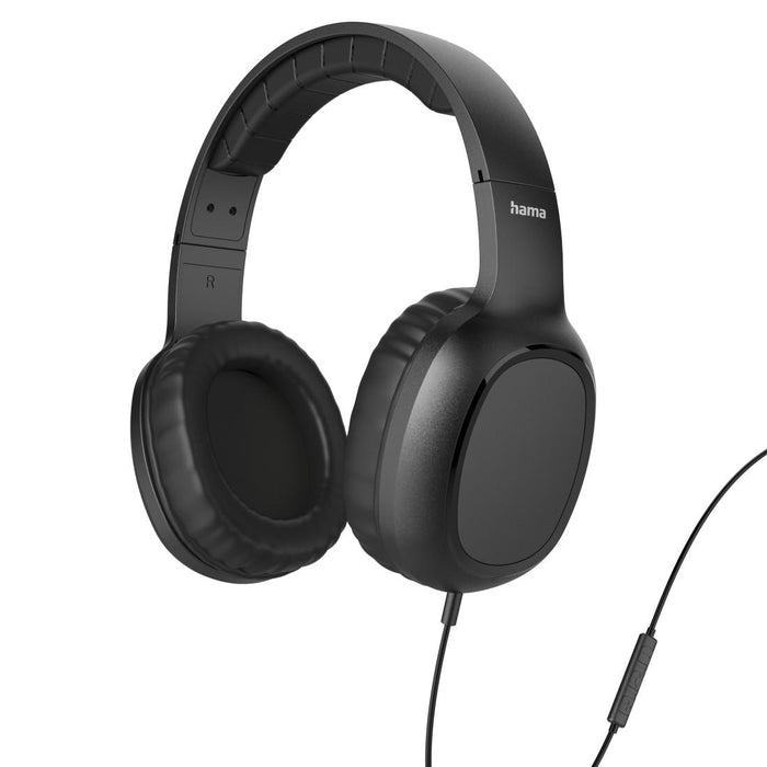 HAMA Headphones with microphone "Fun II", On-Ear, 3.5 mm jack, Black