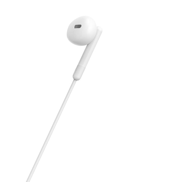 HAMA "Season II" USB-C Headphones, earbuds, microphone, cable kink protection, white
