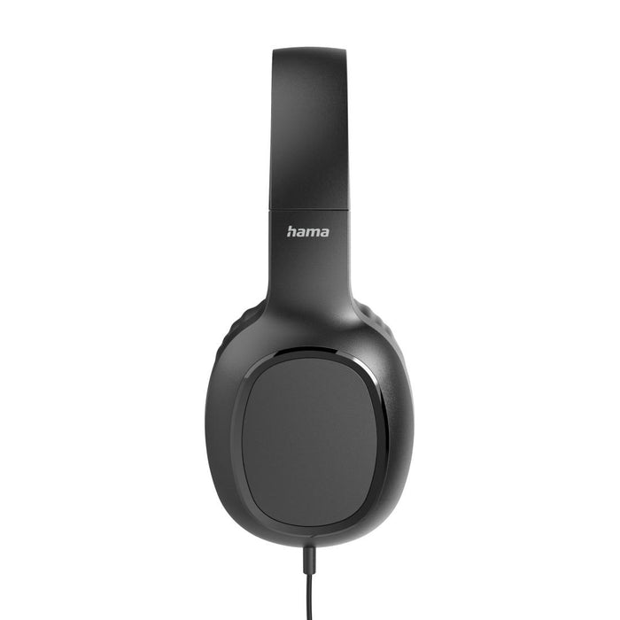 HAMA Headphones with microphone "Fun C", USB-C, cable guide on one side, black