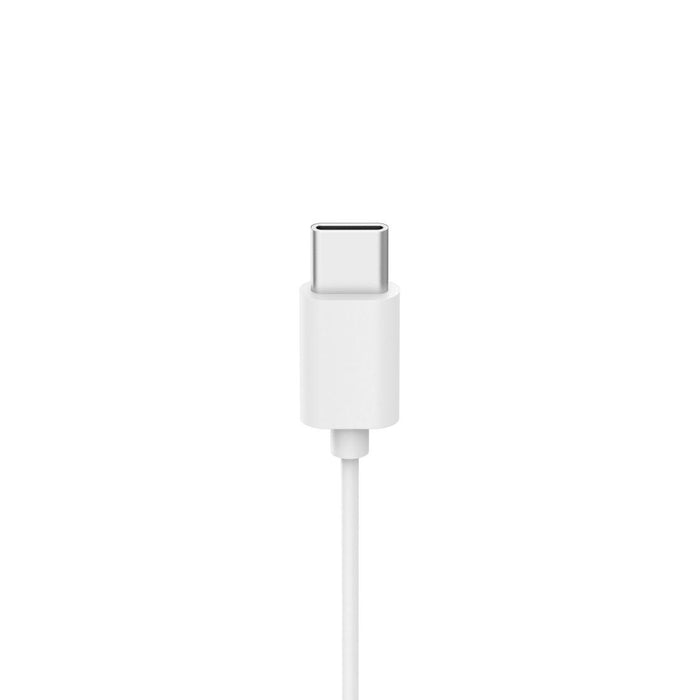 HAMA Headphones with microphone "Fun C", USB-C, cable guide on one side, white