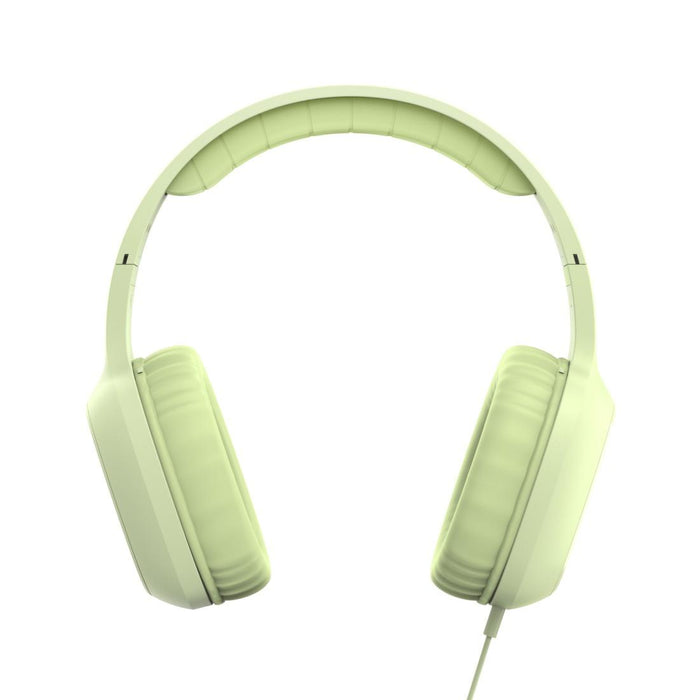 HAMA Headphones with microphone "Fun C", USB-C, cable guide on one side, green