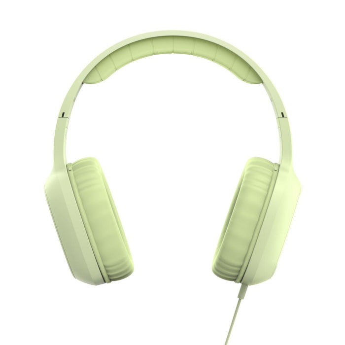 HAMA Headphones with microphone "Fun C", USB-C, cable guide on one side, green