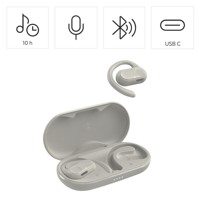 Hama Bluetooth Headphones Open-ear, "Spirit Open", True Wireless, App