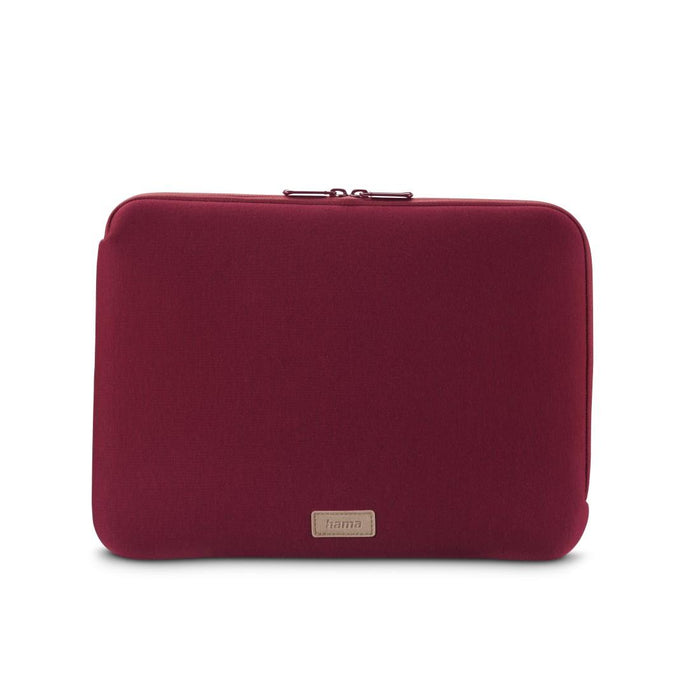 Hama "Jersey" laptop case, from 34 - 36 cm (13.3"- 14.1"), dark red