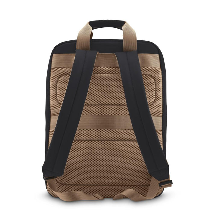 HAMA Laptop backpack "Ultra Lightweight", up to 41 cm (16.2"), black with brown